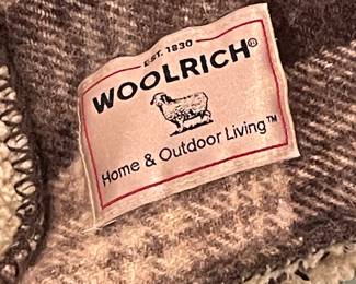 WOOLRICH THROW