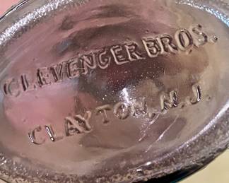 STATUE OF LIBERTY  AMBER BOTTLE