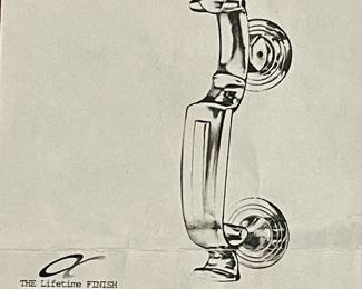 *NEW    BALDWIN BRASS DOOR KNOCKER