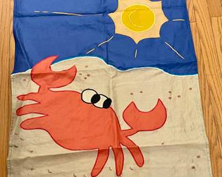 BEACH CRAB FLAG