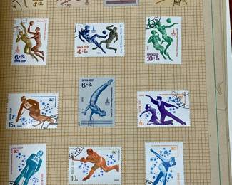 POSTAGE STAMPS OF THE USSR - SPORT TOURISM 