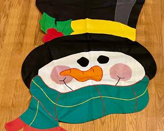 SNOWMAN FLAG