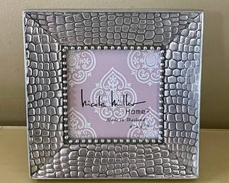 NICOLE MILLER "SILVER" FRAME