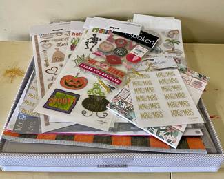 SCRAPBOOKING SUPPLIES