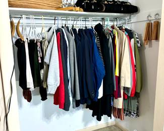 Brooks Brothers suits, Huntington suit jackets, and lots of sports coats