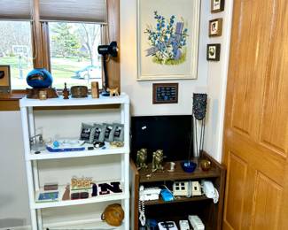 monitor, decor, phones, and more