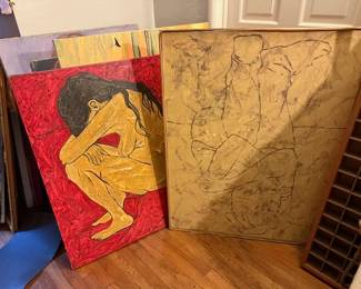 Paintings by Margie Tabor Zuliani & other artist