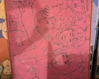 Paintings by Margie Tabor Zuliani & other artist