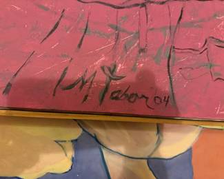 Paintings by Margie Tabor Zuliani & other artist