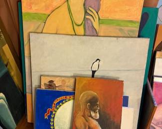 Paintings by Margie Tabor Zuliani & other artist