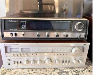 Vintage Kenwood Turntable and vintage MCS Series Receiver