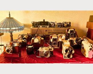 Collectible Vintage Cameras and Accessories
