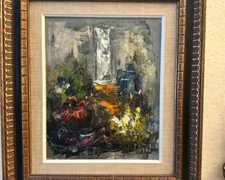 Oil painting, signed by the artist