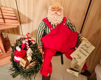 Oh My! He has already started checking his list!