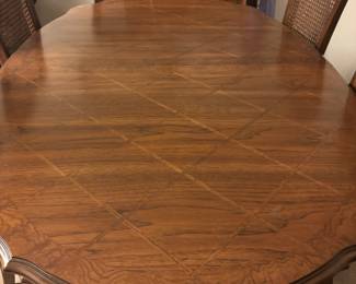 Another top view of this dining table