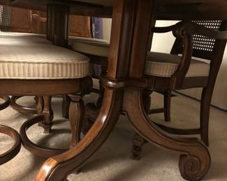 Look at those legs on both the table and the chairs!