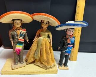 3 Mexican Dolls $12.00