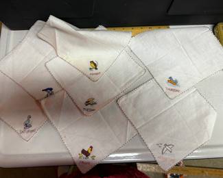 Day of the Week Hankies $7.00