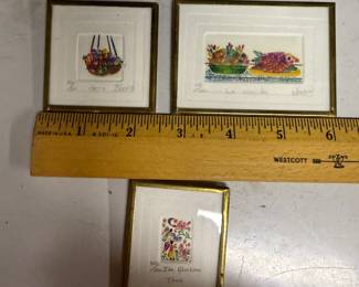 3 Mini Art Work $15.00