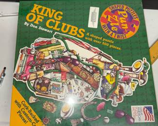 King of Clubs Don Stewart Puzzle $3.00