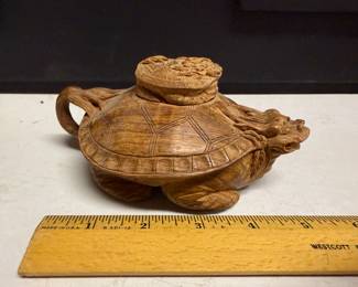 Wood Carved Turtle $25.00