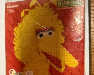 Friends Needlepoint Big Bird Kit $3.00