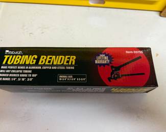 Tubing Bender $6.00