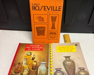3 Pottery Books $9.00