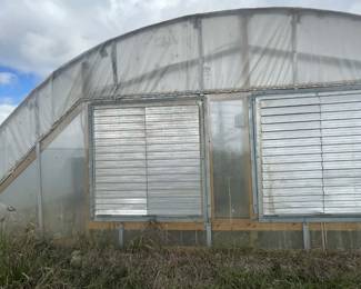 Greenhouse Farm Liquidation in Beasley Tx . Three greenhouses are already built, and additional materials are available to construct more.