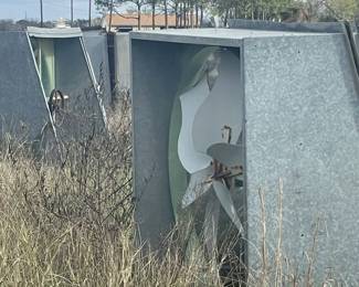 Greenhouse Farm Liquidation in Beasley Tx offers many greenhouse ventilation fans made from heavy-duty galvanized steel.