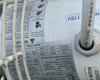 Multiple high-powered 12" high-velocity fans (approx. 2,500 CFM airflow)