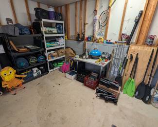 camping and outdoor equipment 