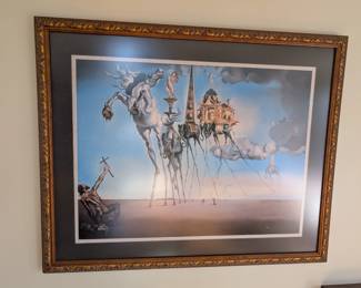 Salvador Dali "The Temptation of Saint Anthony" art