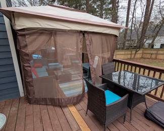 canopy, outdoor patio furniture 
