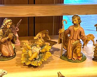 Vtg. Depose Italy Fonlanini nativity figurines 