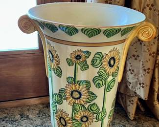 1 of 2 Matching Sunflowers lg. vases 