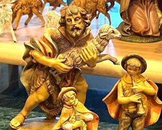 Vtg. Depose Italy Fonlanini nativity figurines 