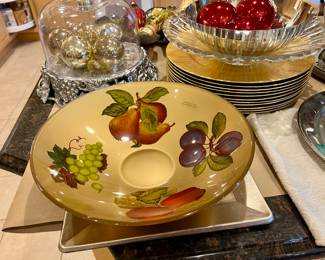Hand-painted fruit bowl - made in Italy 