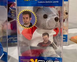 Chris NSYNC collectors bear