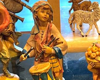 Vtg. Depose Italy Fonlanini nativity figurines 