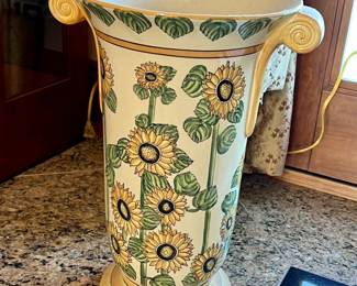1 of 2 Matching Sunflowers lg. vases 