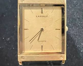Vtg. Lassale quartz ultra thin style 