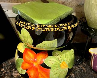 3pc Ceramic bowl set by Gates Ware