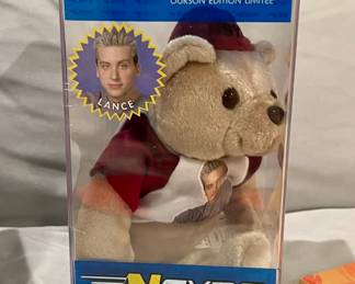 Lance NSYNC collectors bear