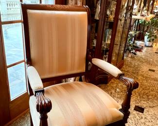 Stunning custom-made Spain - 12 ft by 4.4 ft. table with 12 chairs. with matching buffet - set was originally $40,000