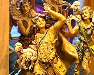 Vtg. Depose Italy Fonlanini nativity figurines 
