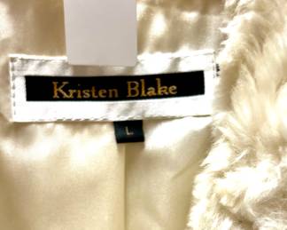 Kristen Blake - faux lamb coat 