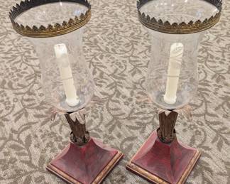 Antique Hurricane Lanterns