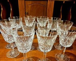Waterford Crystal sets of glassware. Various sizes