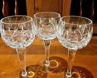 Waterford Crystal sets of glassware. Various sizes